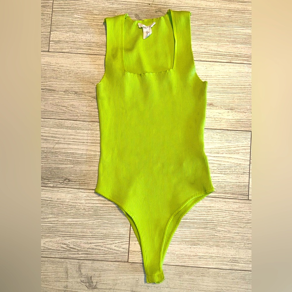 Green bodysuit